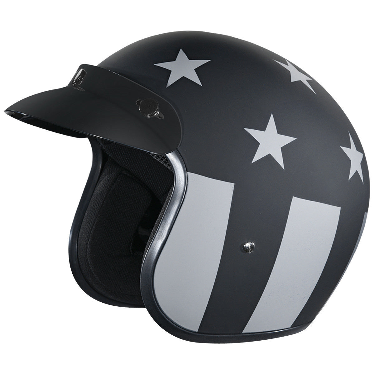 Daytona Cruiser Captain America Stealth Helmet