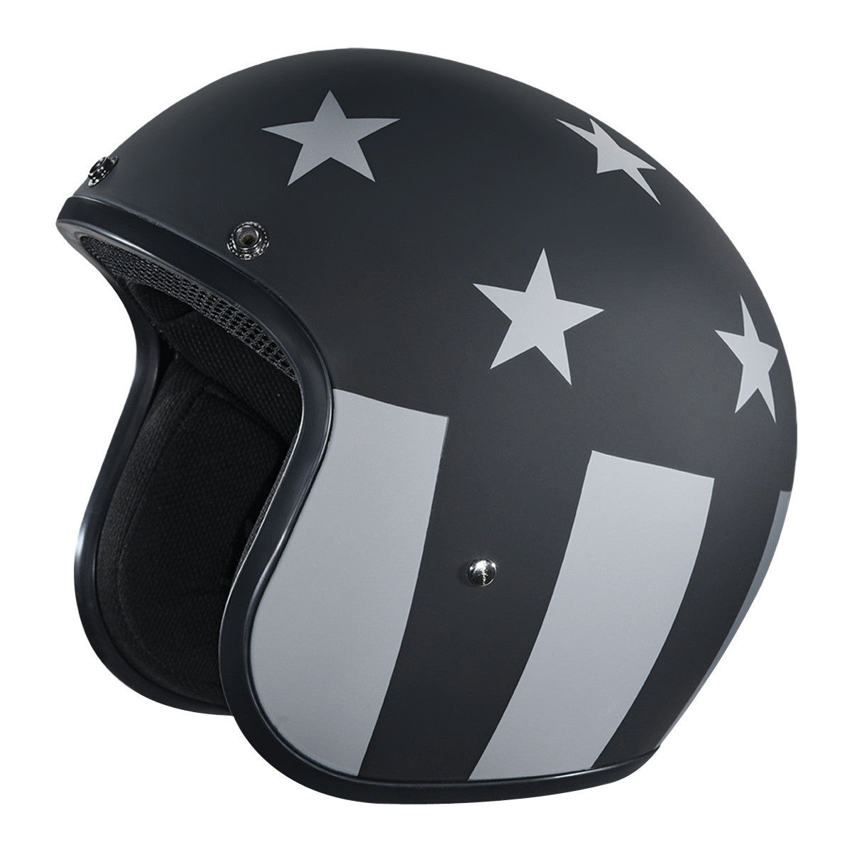 Daytona Cruiser Captain America Stealth Helmet-Detail-View