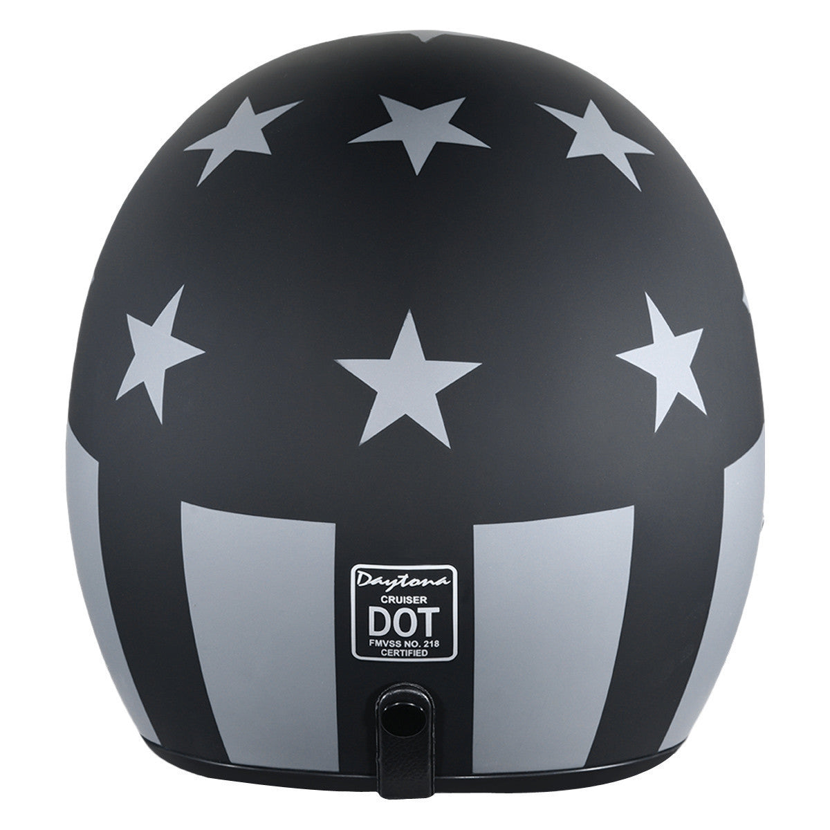 Daytona Cruiser Captain America Stealth Helmet-Back-View