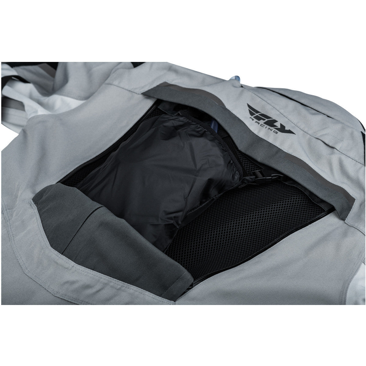 Fly Street Off Grid Jacket-Grey-Detail-View-2