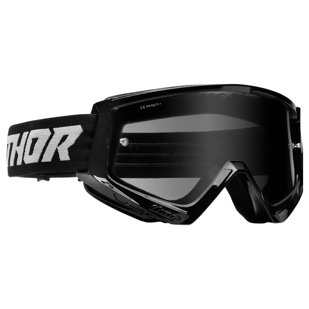 Thor Combat Sand Racer Goggles - Black/Grey