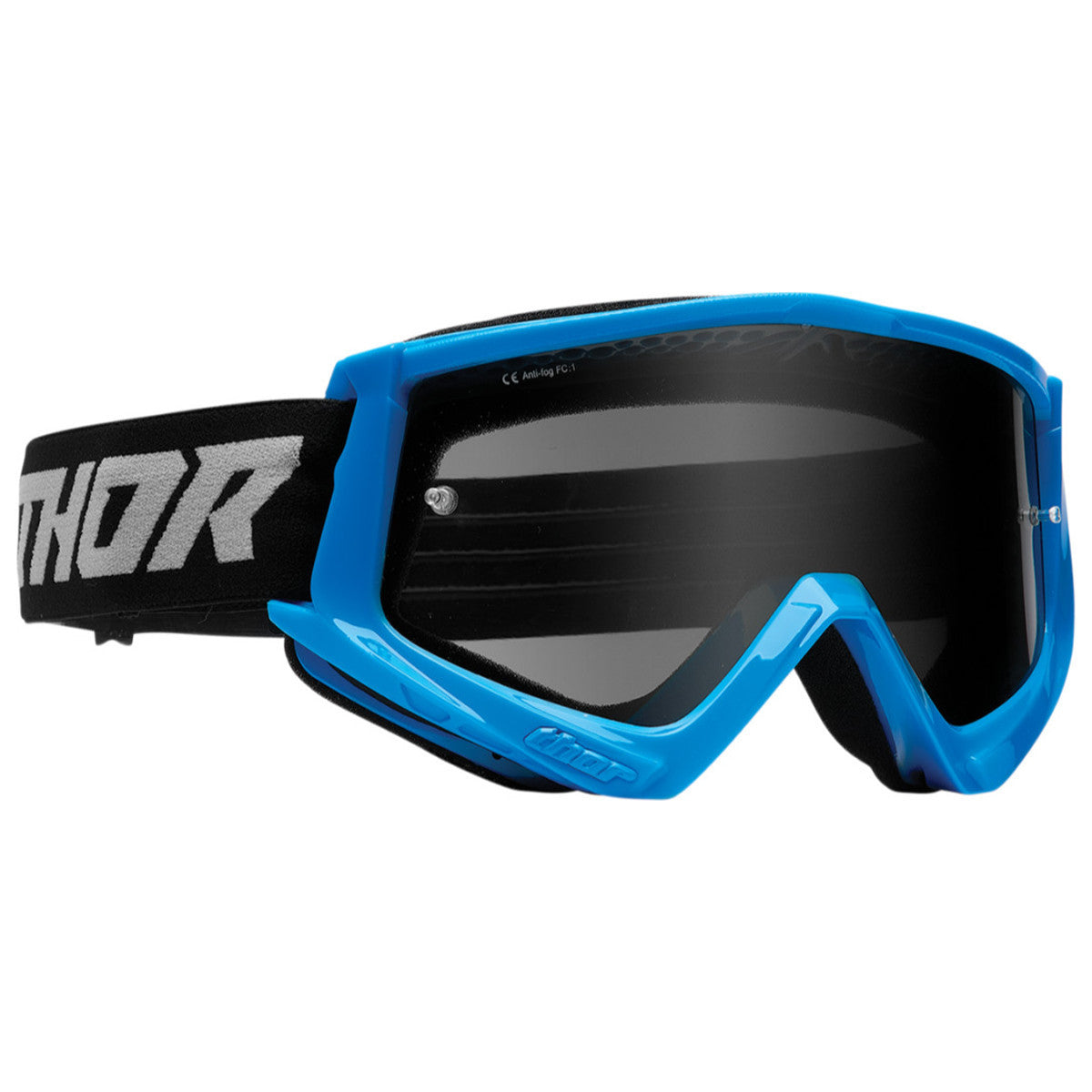 Thor Combat Sand Racer Goggles - Blue