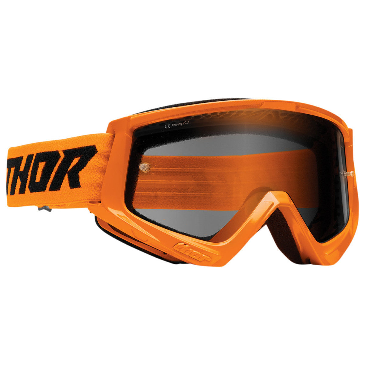 Thor Combat Sand Racer Goggles - Orange/Black