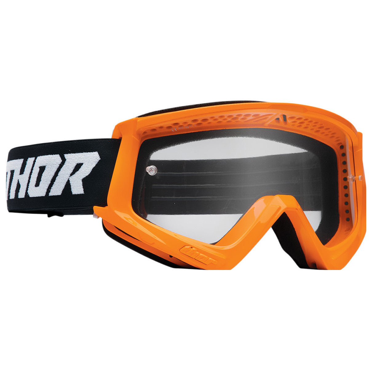 Thor Youth Combat Racer Goggles - Orange-Black