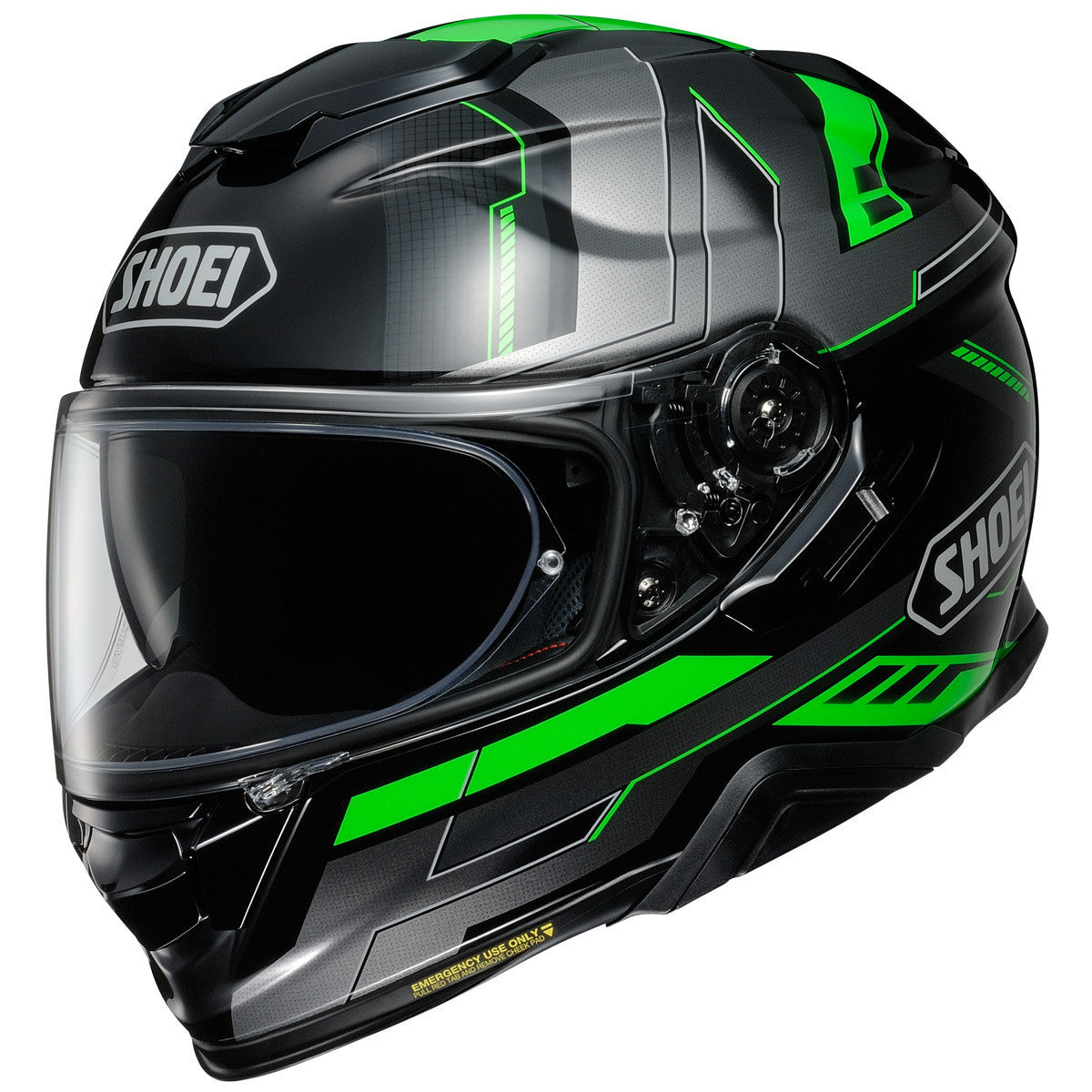 Shoei GT-Air II Aperture Helmet-Black/Green