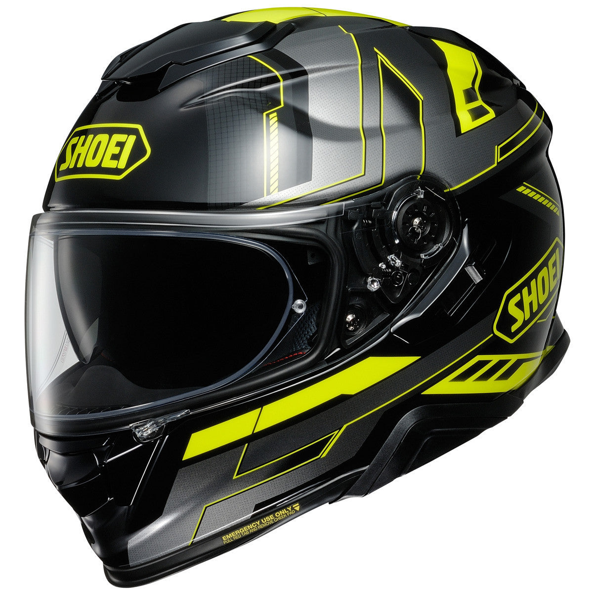 Shoei GT-Air II Aperture Helmet-Black/Yellow