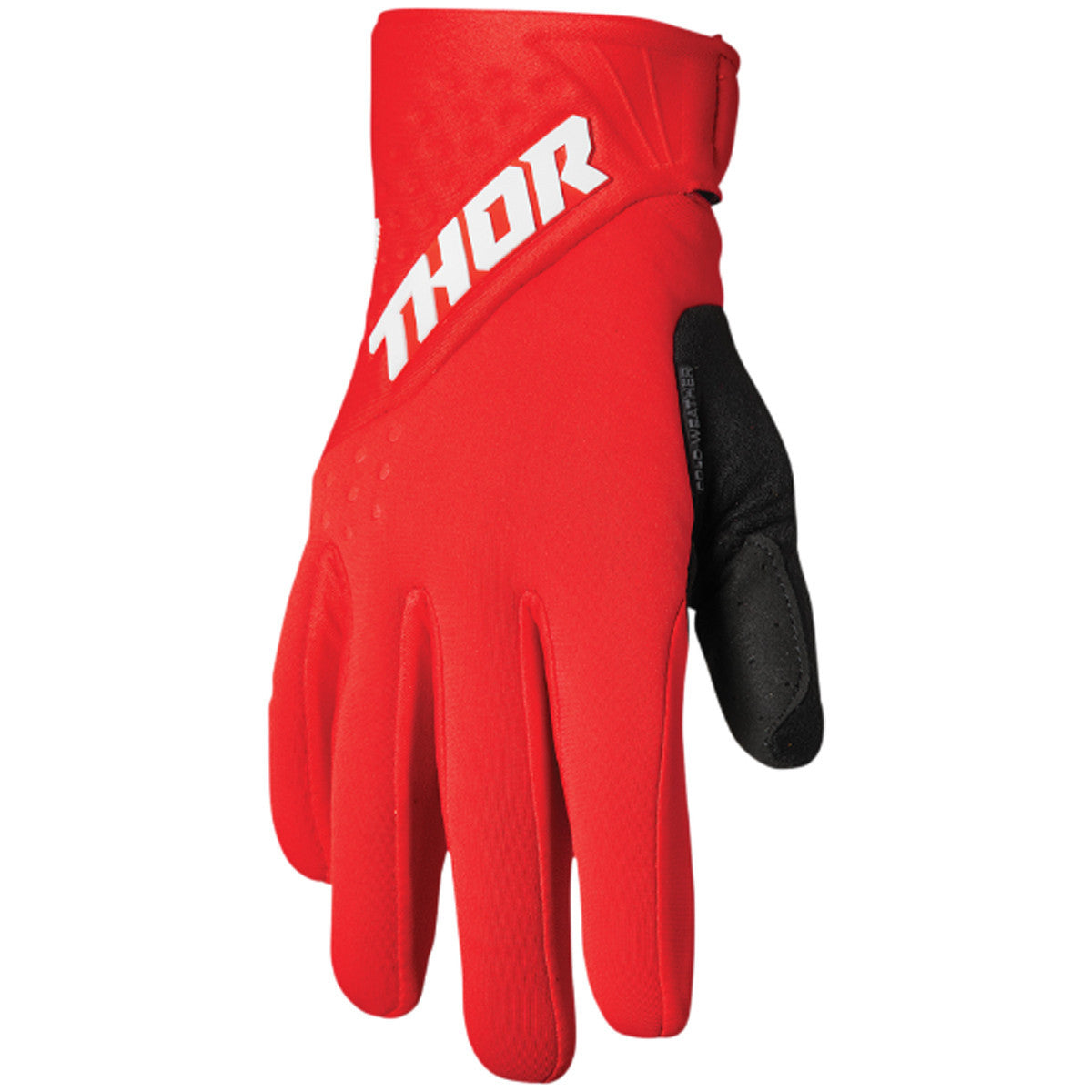 Thor Spectrum Cold Gloves - Red/White