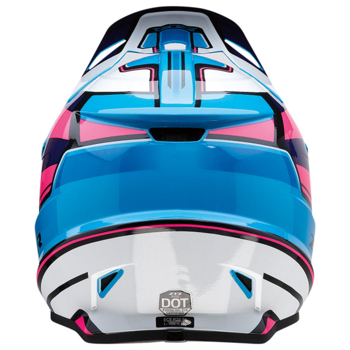 Z1R Rise MC Helmet  - Back View