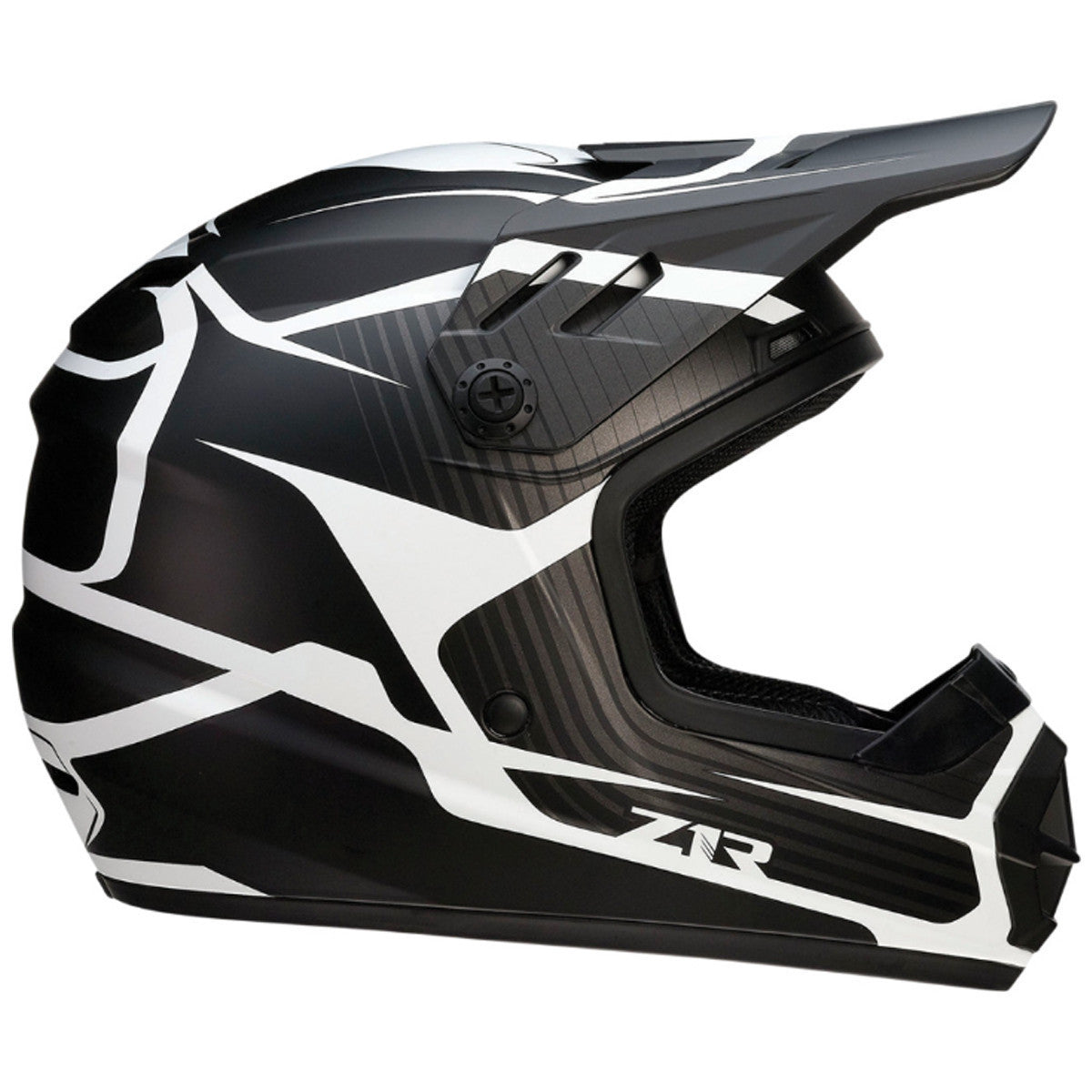 Z1R Youth Rise Flame Helmet - Right View