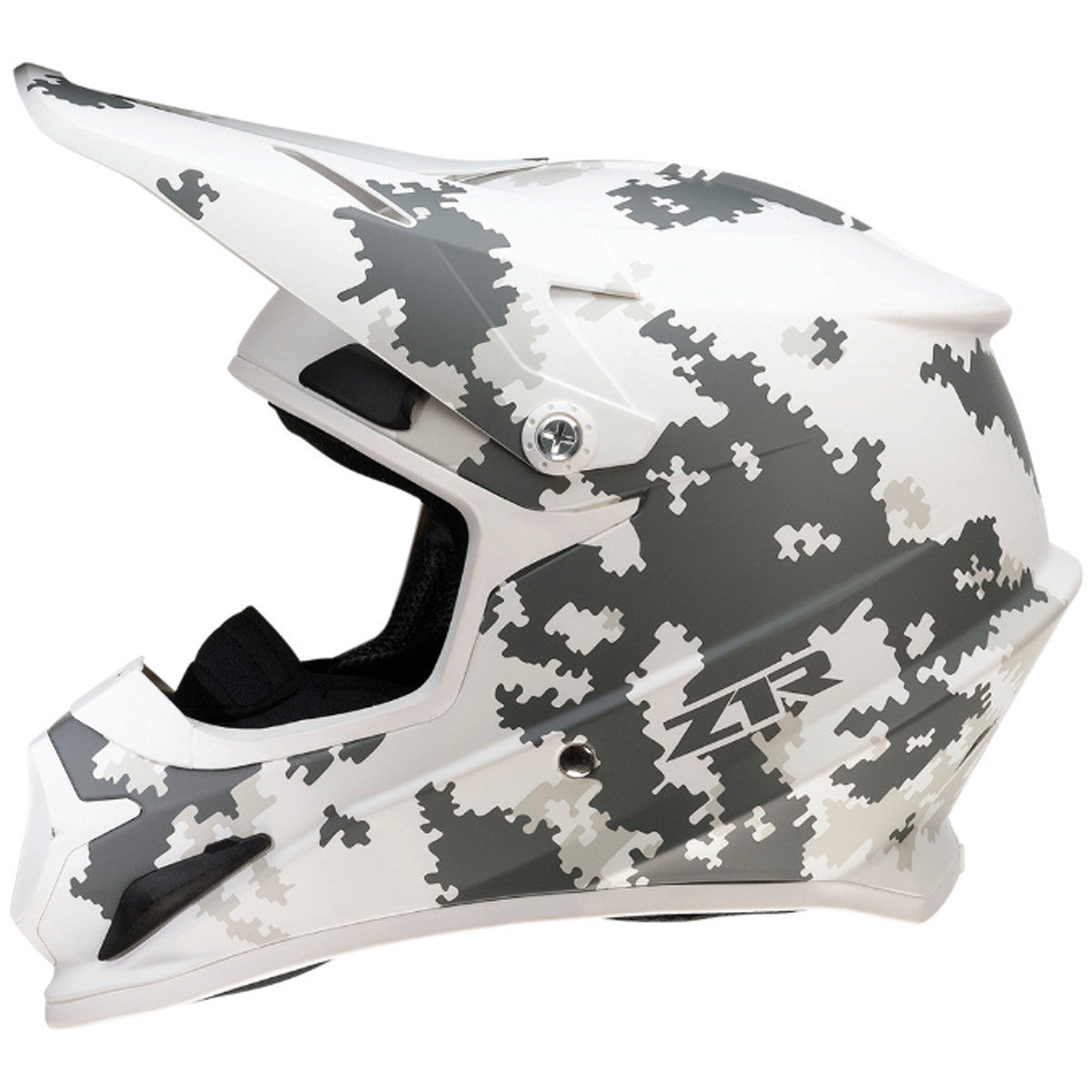 Z1R Rise Snow Digi Camo Helmet - Left View