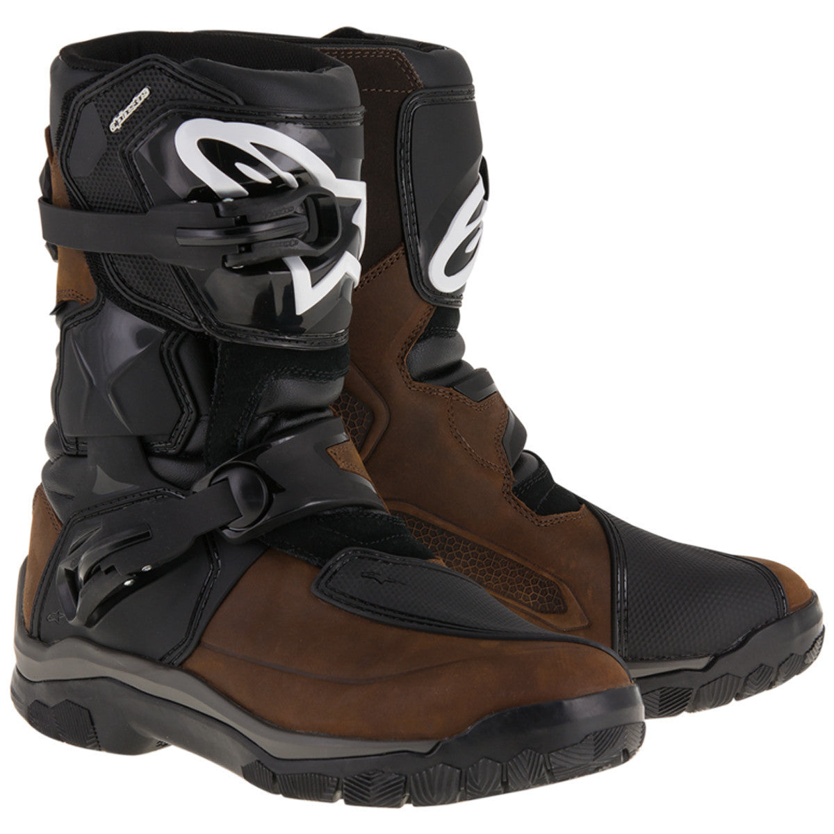 Alpinestars Belize Drystar Oiled Leather Boots-Brown