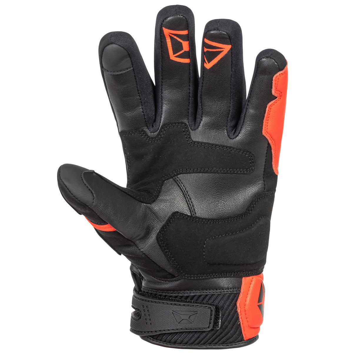 Cortech Speedway Super-Sonic Gloves - Red Palm View