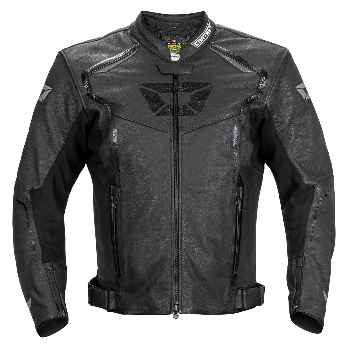 Cortech Speedway Chicane Leather Jacket - Black