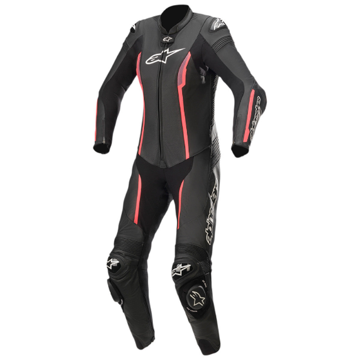 Alpinestars Stella Missile One Piece Suit - Black/Pink