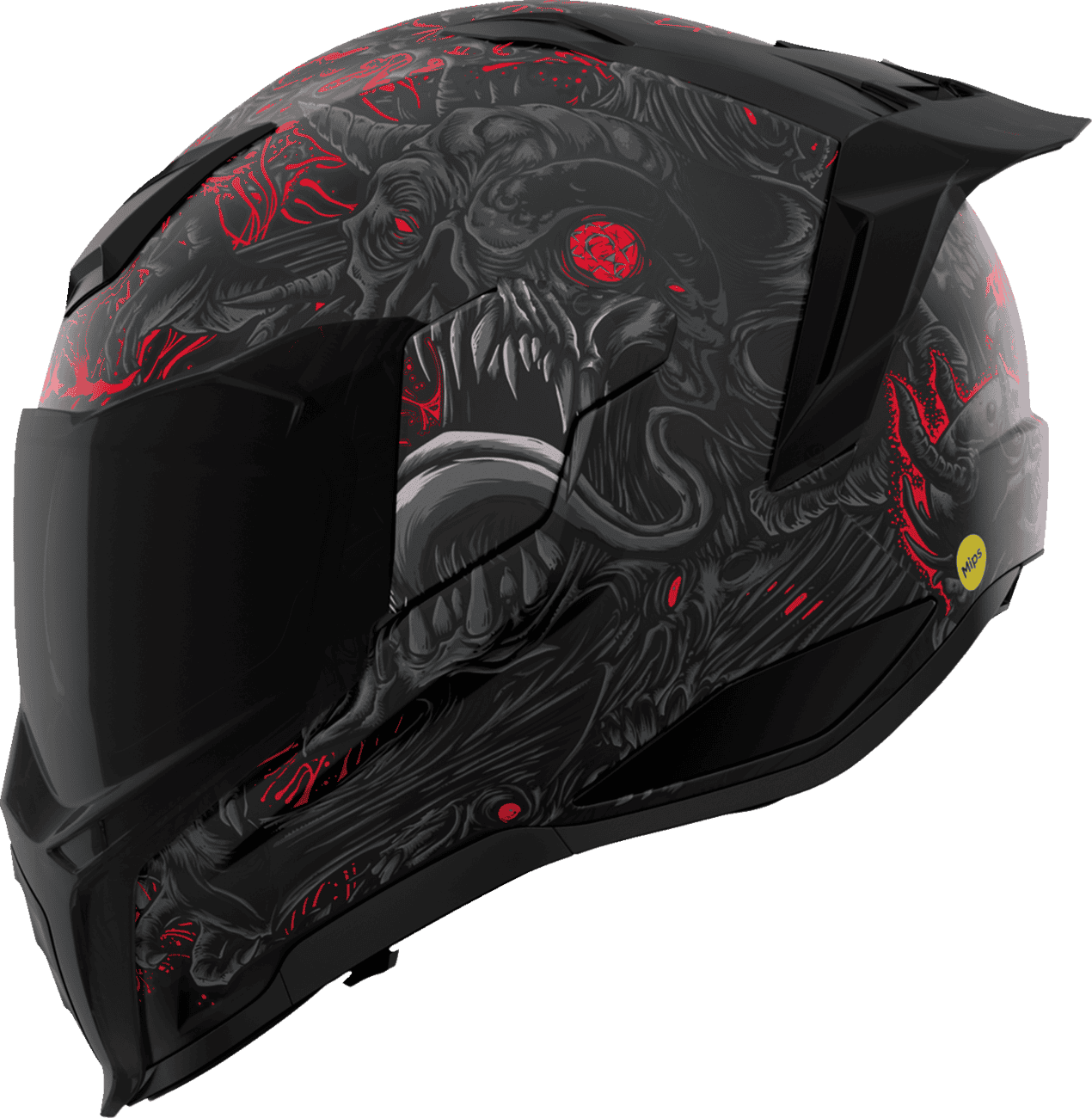 Icon Ultraflite Misanthrope Full Face Motorcycle Helmet