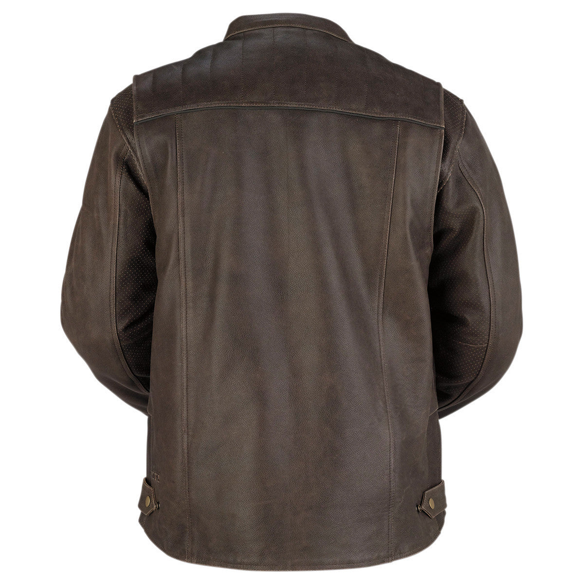 Z1R Indiana Leather Jacket - Back View