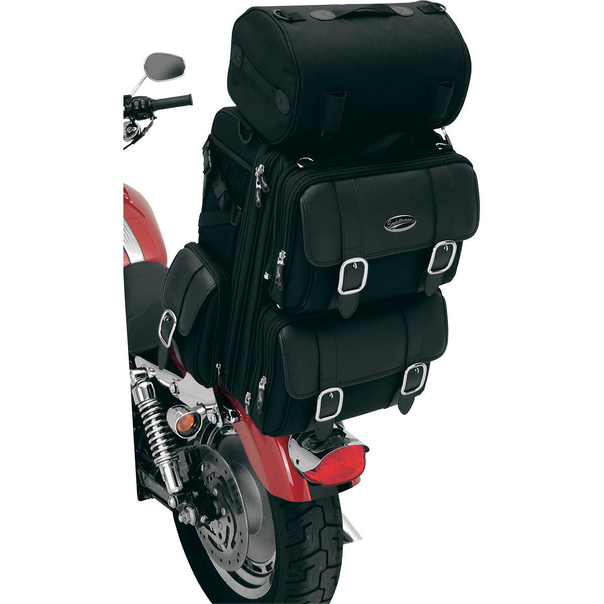 Saddlemen S3200DE Deluxe Sissy Bar Bag - Detail