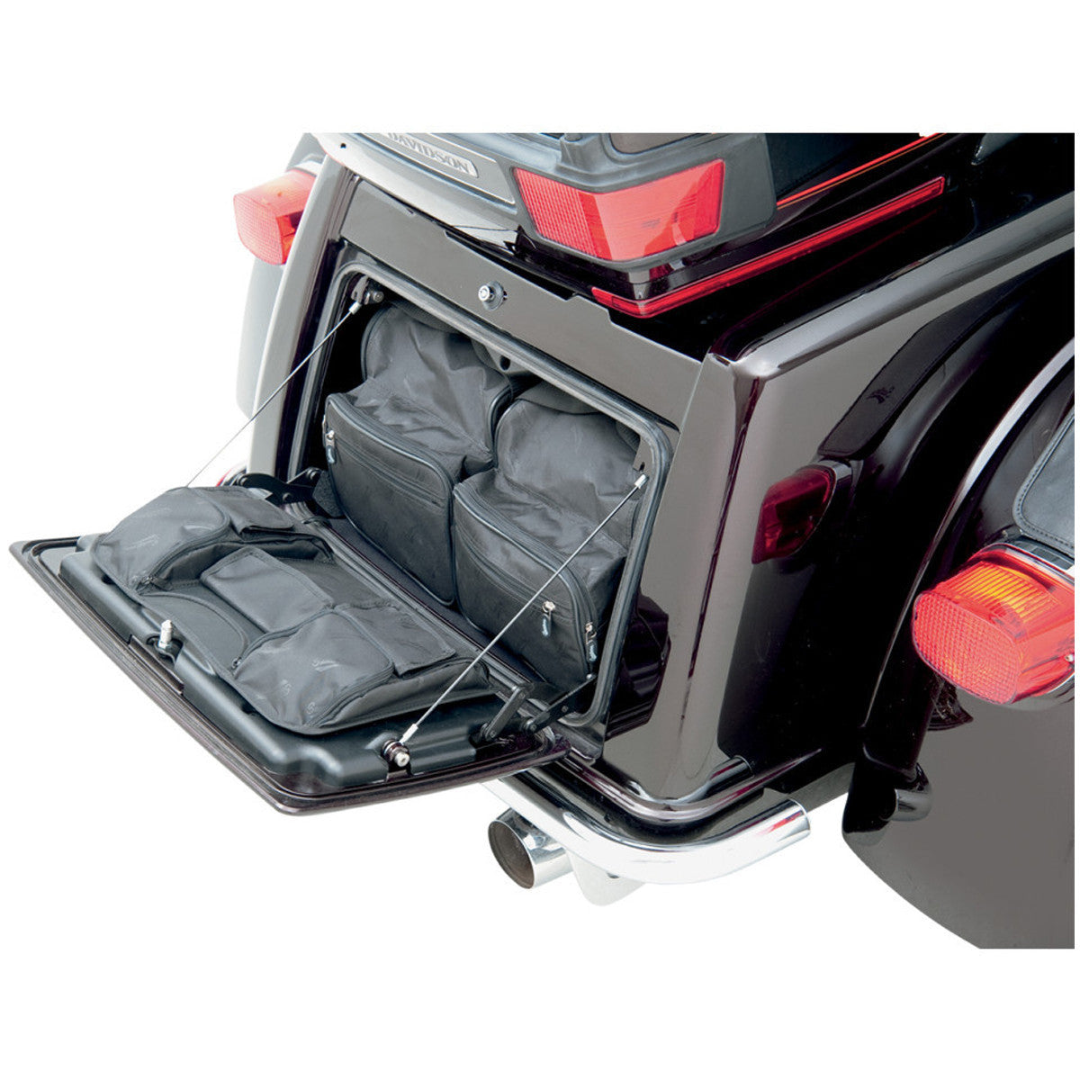 Saddlemen Trunk Lid Organizer For Harley Trikes - Detail