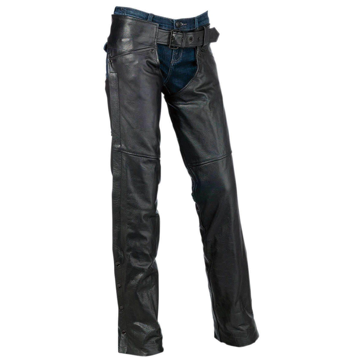 Z1R Women's Sabot Leather Chaps