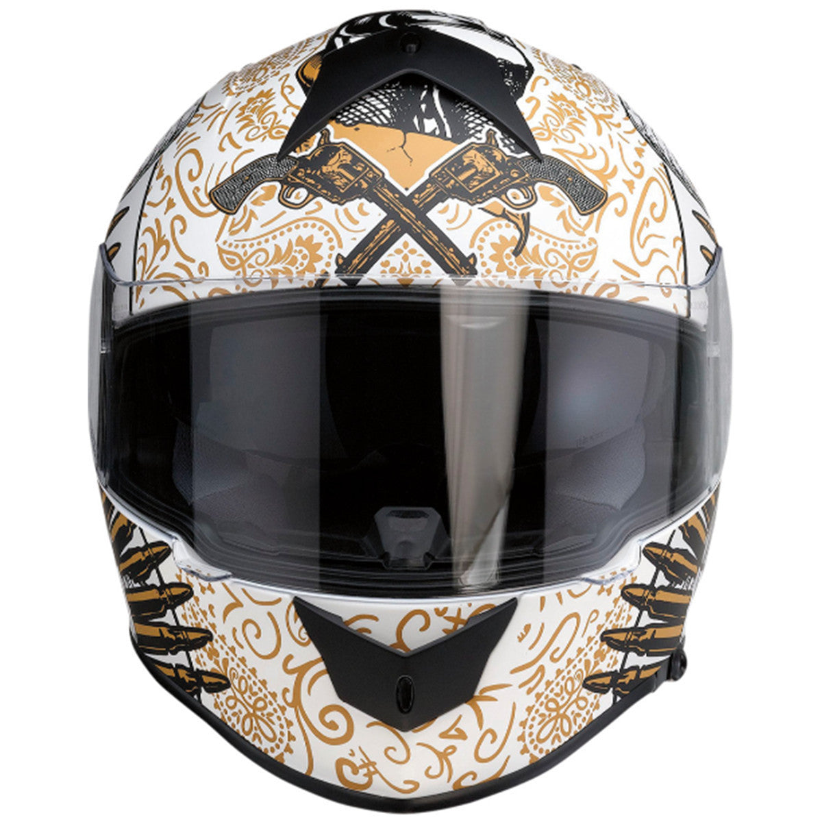 Z1R Warrant Sombrero Helmet - Front View