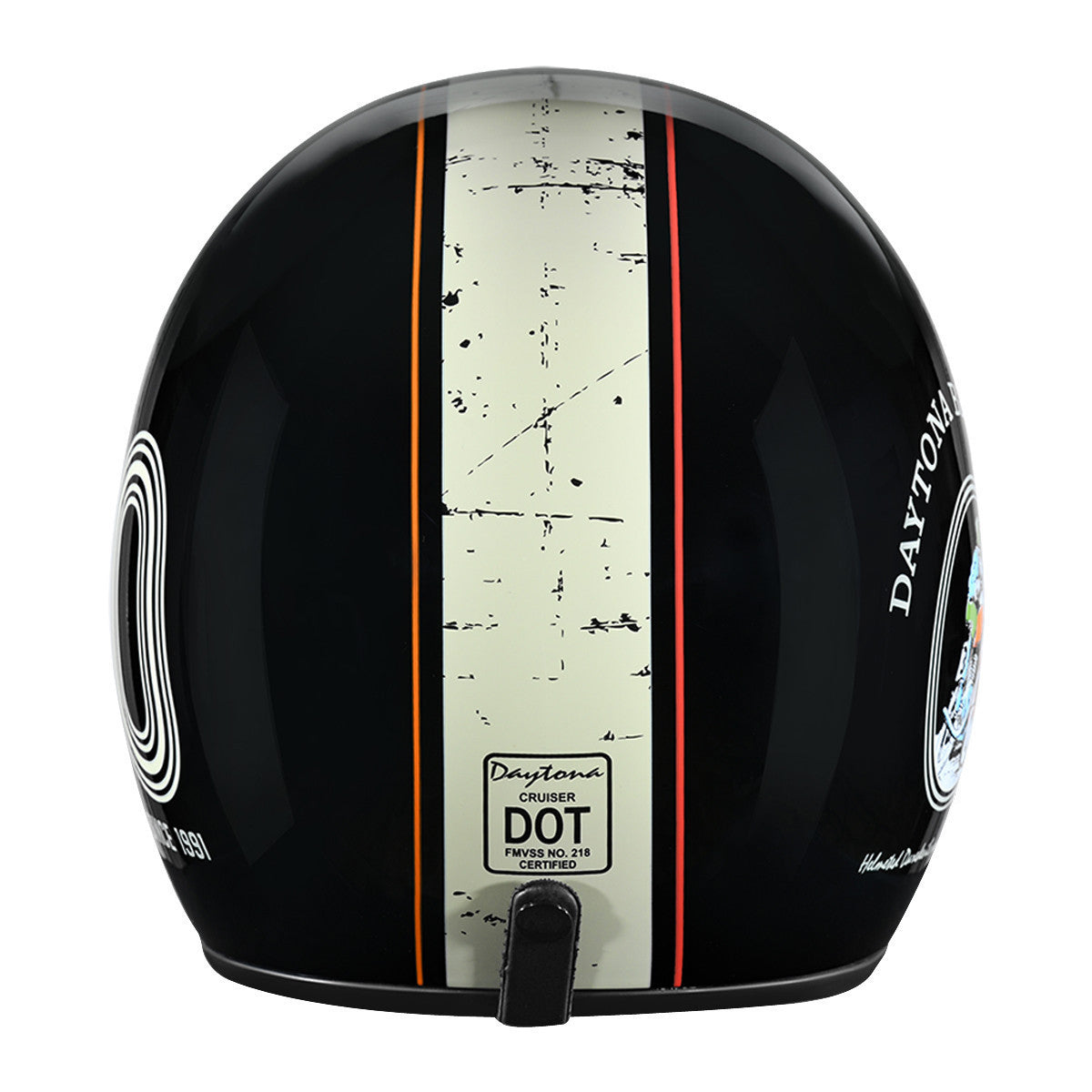 Daytona Cruiser Daytona 30th Helmet-Back-View