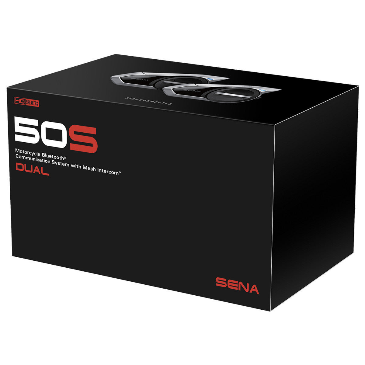 Sena 50R HD Bluetooth Headset System with Harman-Kardon Speakers - Dual Pack