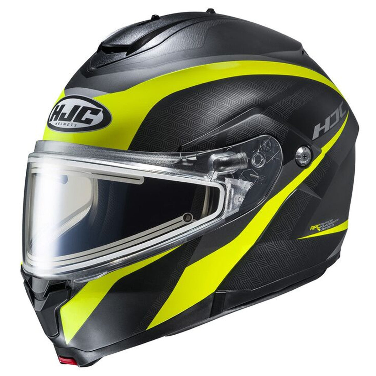 HJC C91SN Taly Electric Helmet - Black/Yellow