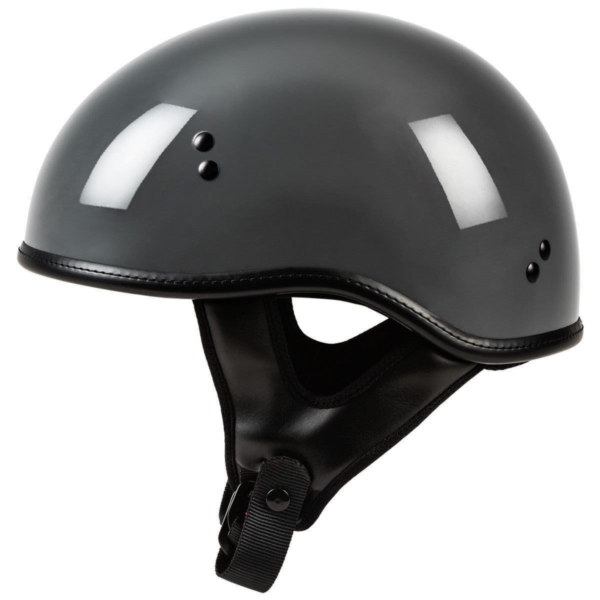 Highway 21 .357 Half Helmet- Grey