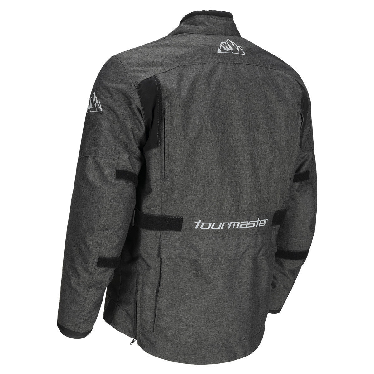 Tour Master Navigator Jacket-Charcoal-Rear-View