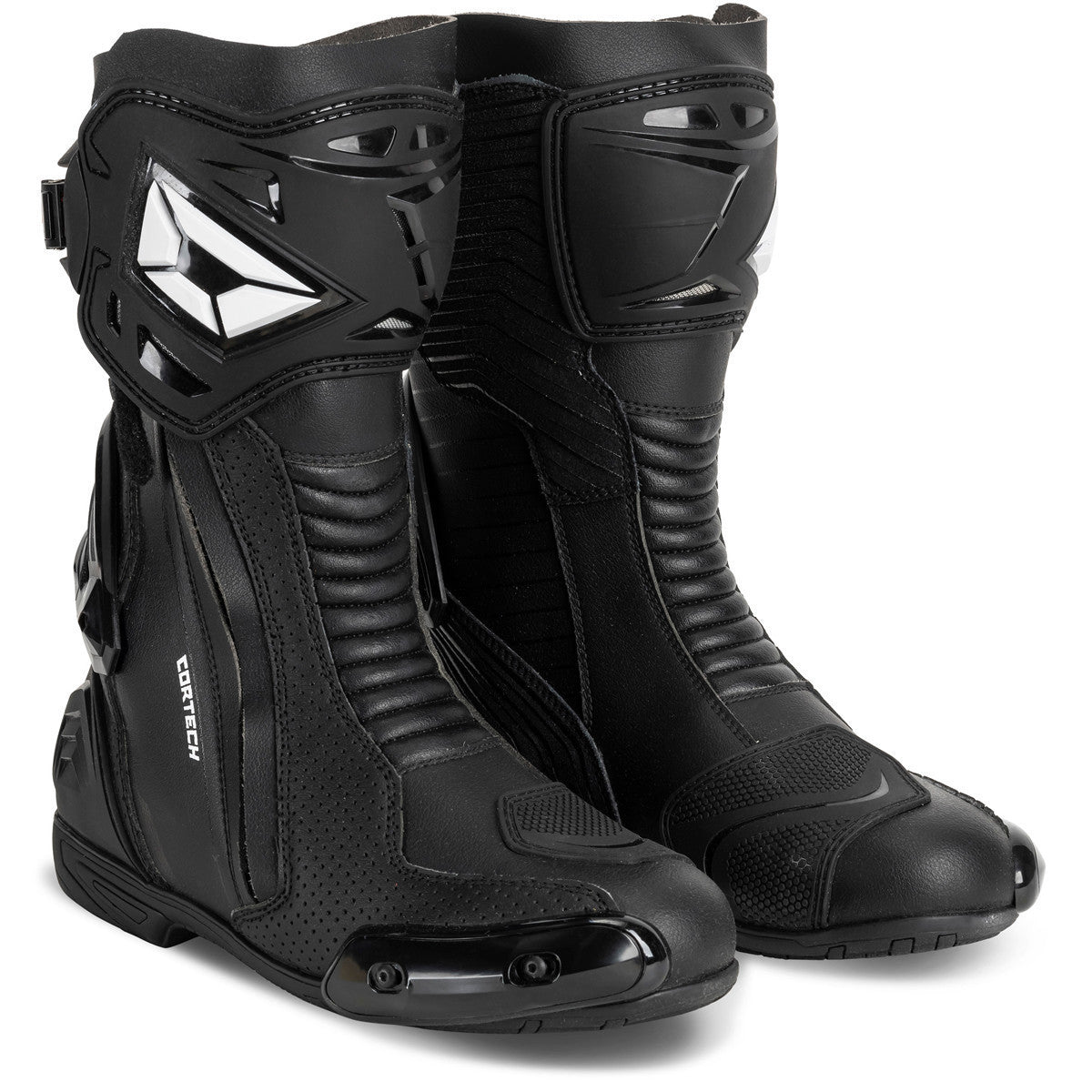 Cortech Women's Adrenaline GP Motorcycle Boots-Black