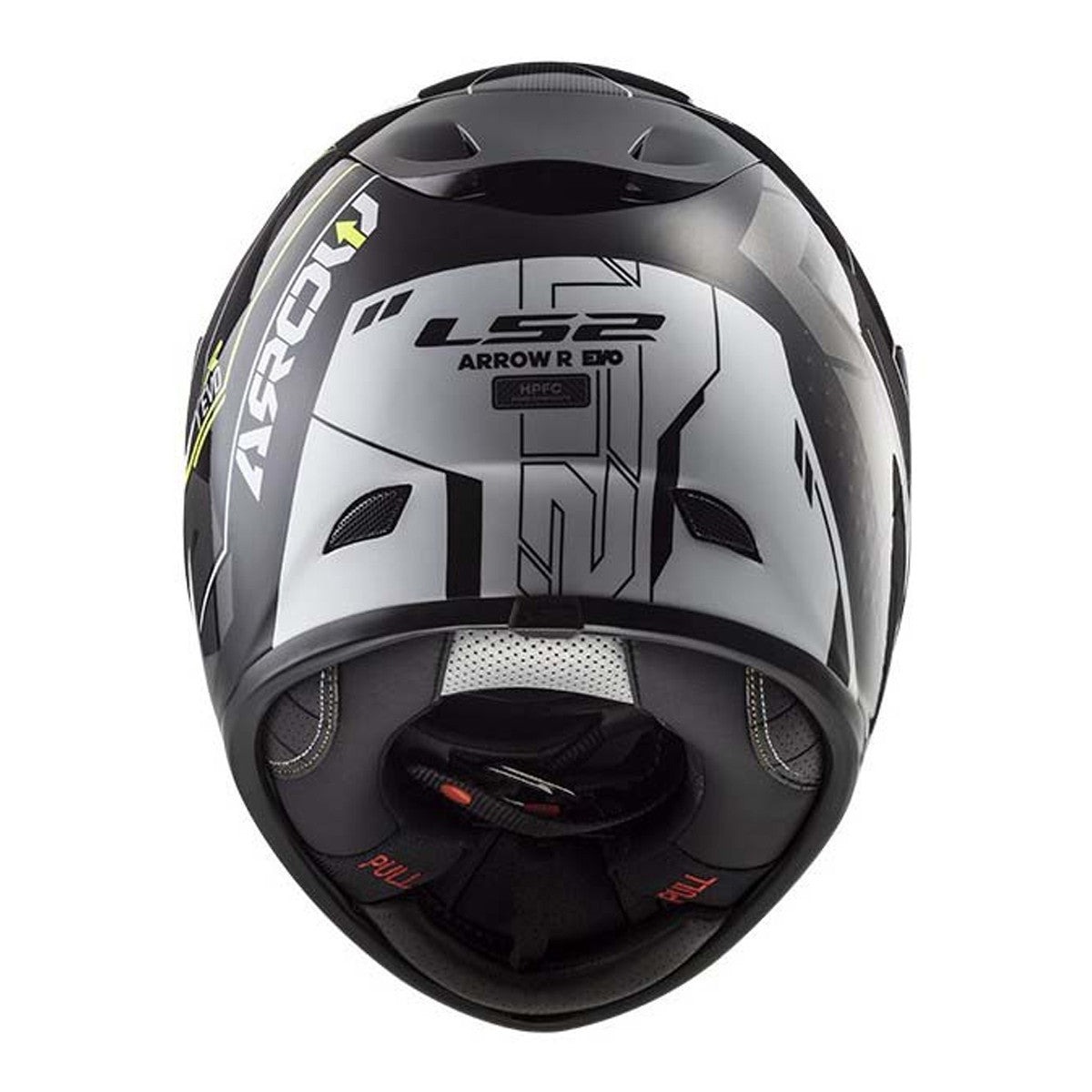 LS2 Arrow Evo Techno Helmet-Back-View