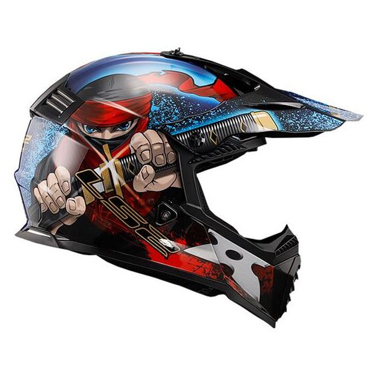 LS2 Youth Gate Ninja Helmet