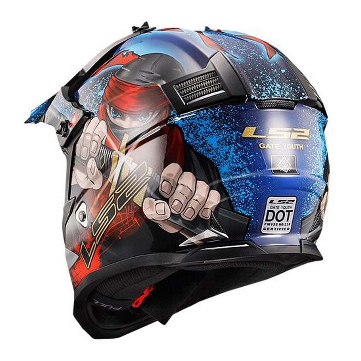 LS2 Youth Gate Ninja Helmet