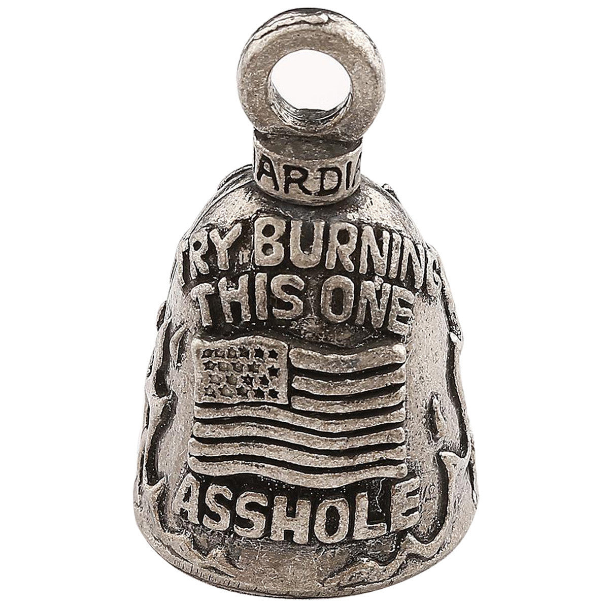 Biker Motorcycle Bells - Guardian Bell Try Burning This One A**Hole