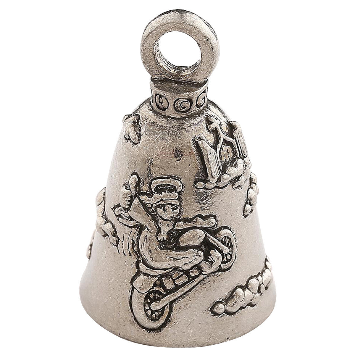 Biker Motorcycle Bells - Guardian Bell WWJD What Would Jesus Do