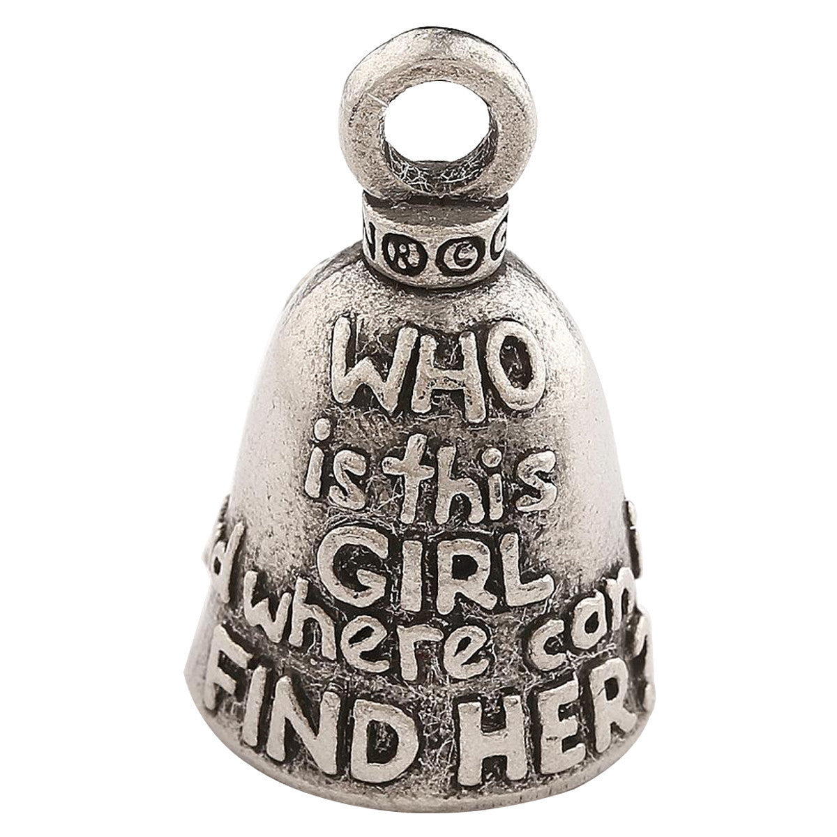 Biker Motorcycle Bells - Guardian Bell Mud Flap Girl