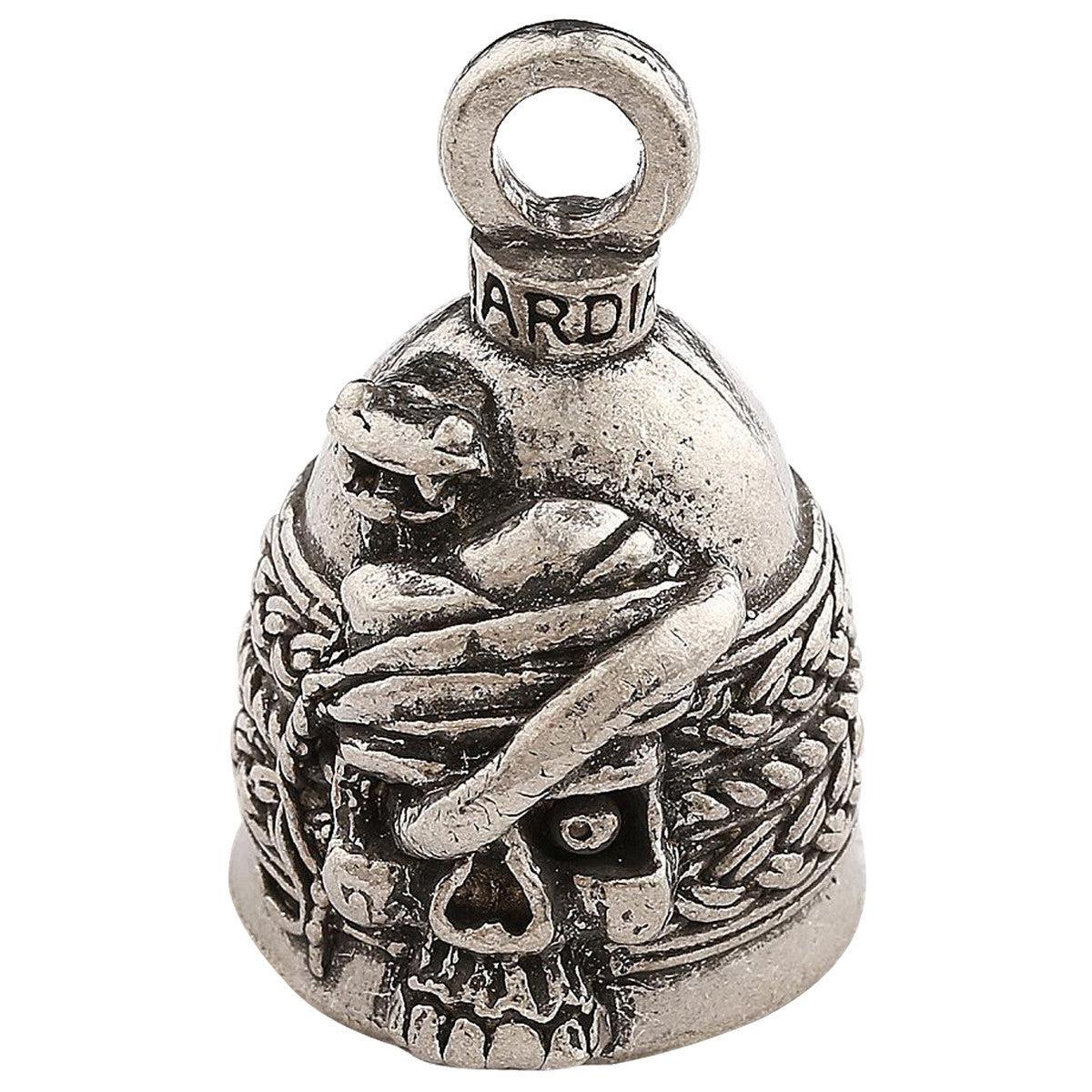 Biker Motorcycle Bells - Guardian Bell Serpentine Skull