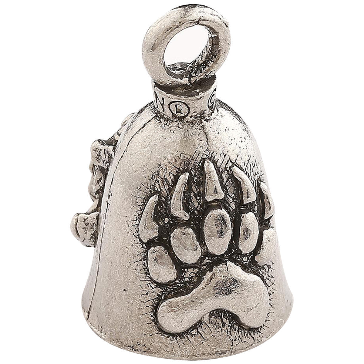 Biker Motorcycle Bells - Guardian Bell Bear - Back View