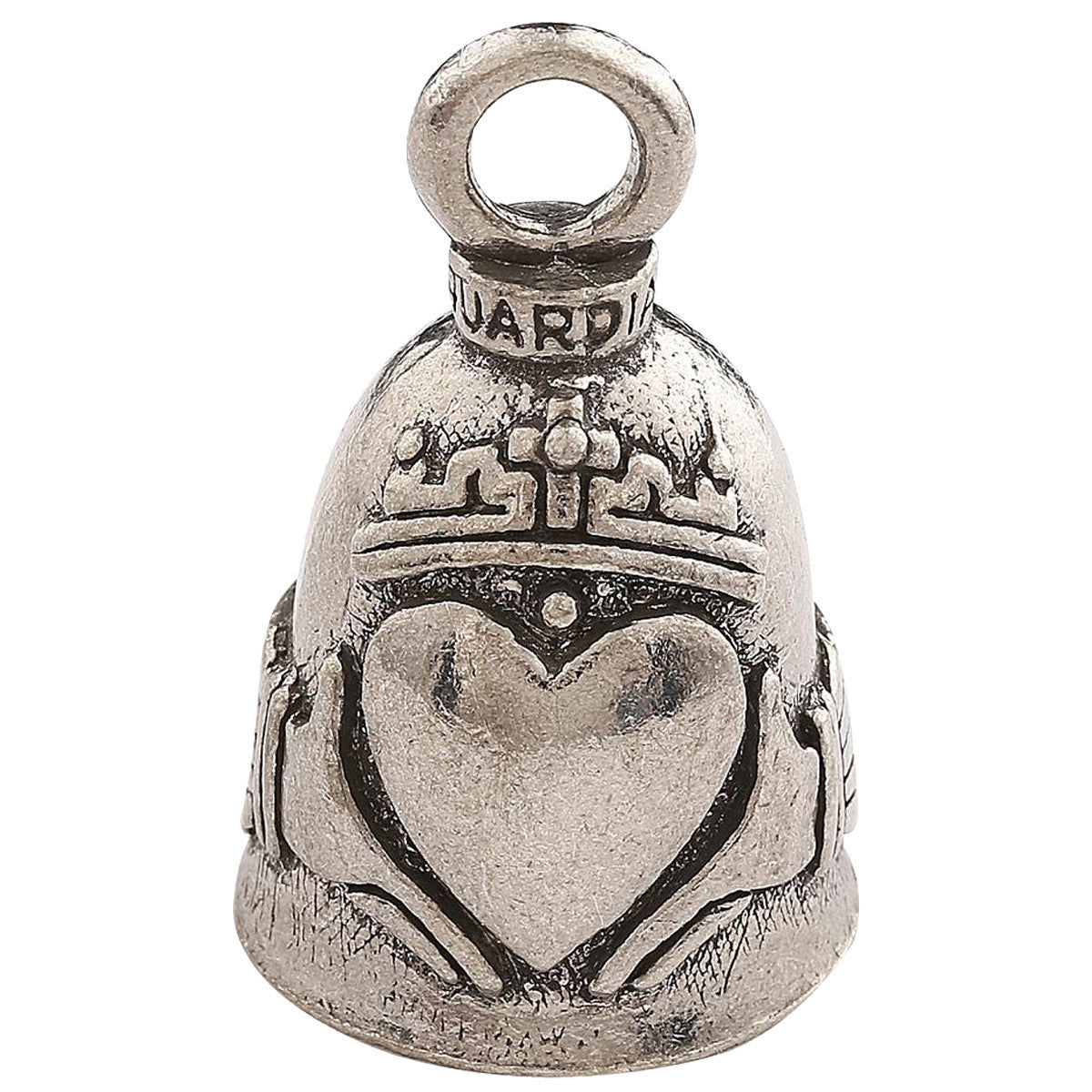 Biker Motorcycle Bells - Guardian Bell Claddagh