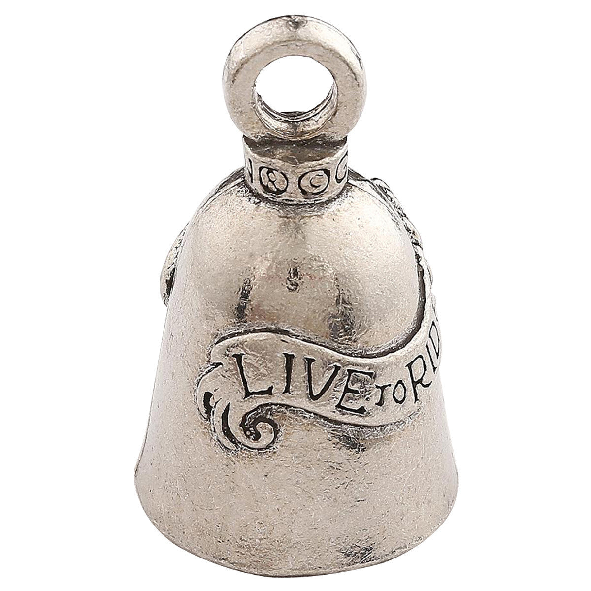 Biker Motorcycle Bells - Guardian Bell Live To Ride/ Ride To Live - Back View