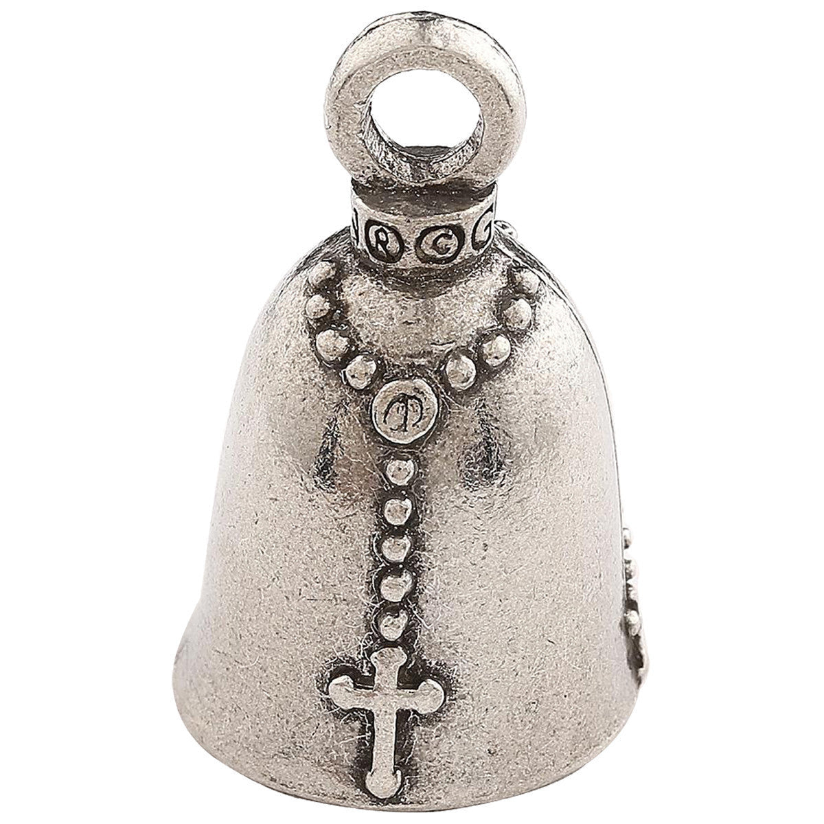 Biker Motorcycle Bells - Guardian Bell Praying Hands - Back View