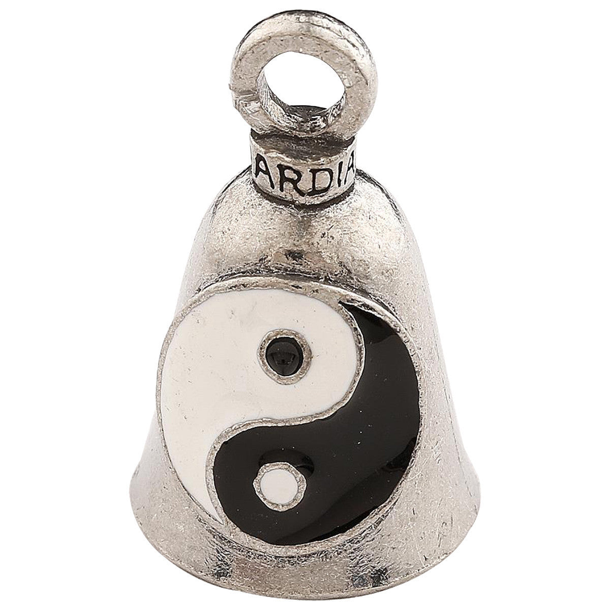 Biker Motorcycle Bells - Guardian Bell Yin Yang With Enamel