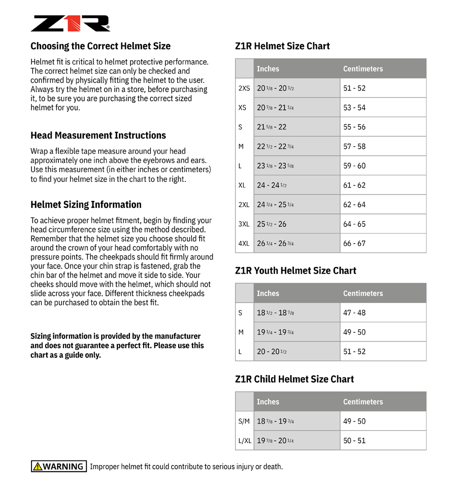 Z1R-Jackal-Dark-Matter-Helmet-Size-Chart