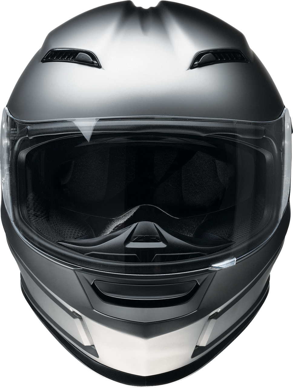 Z1R-Jackal-Satin-Helmet-Silver-front