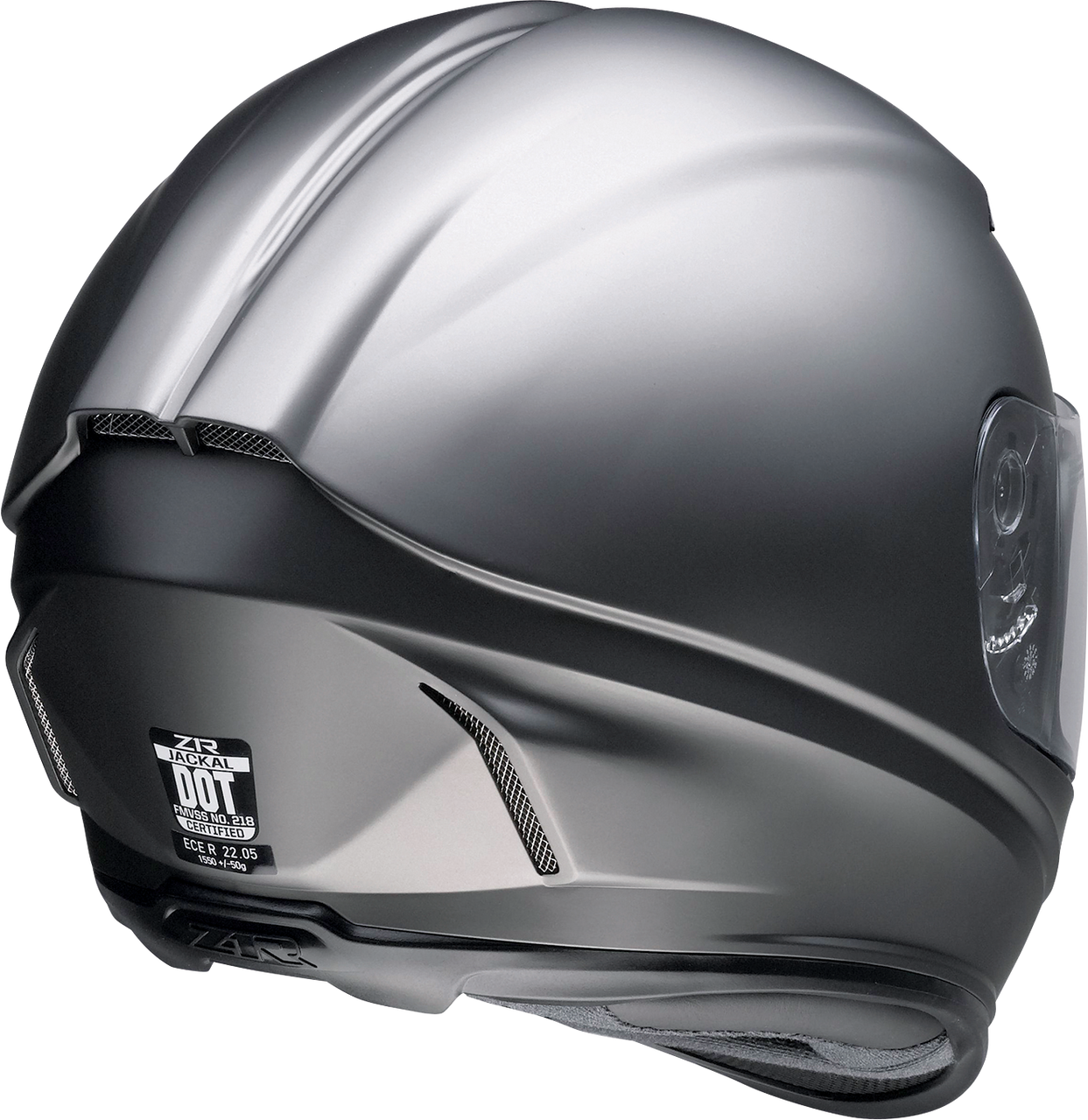 Z1R-Jackal-Satin-Helmet-Silver-side-back