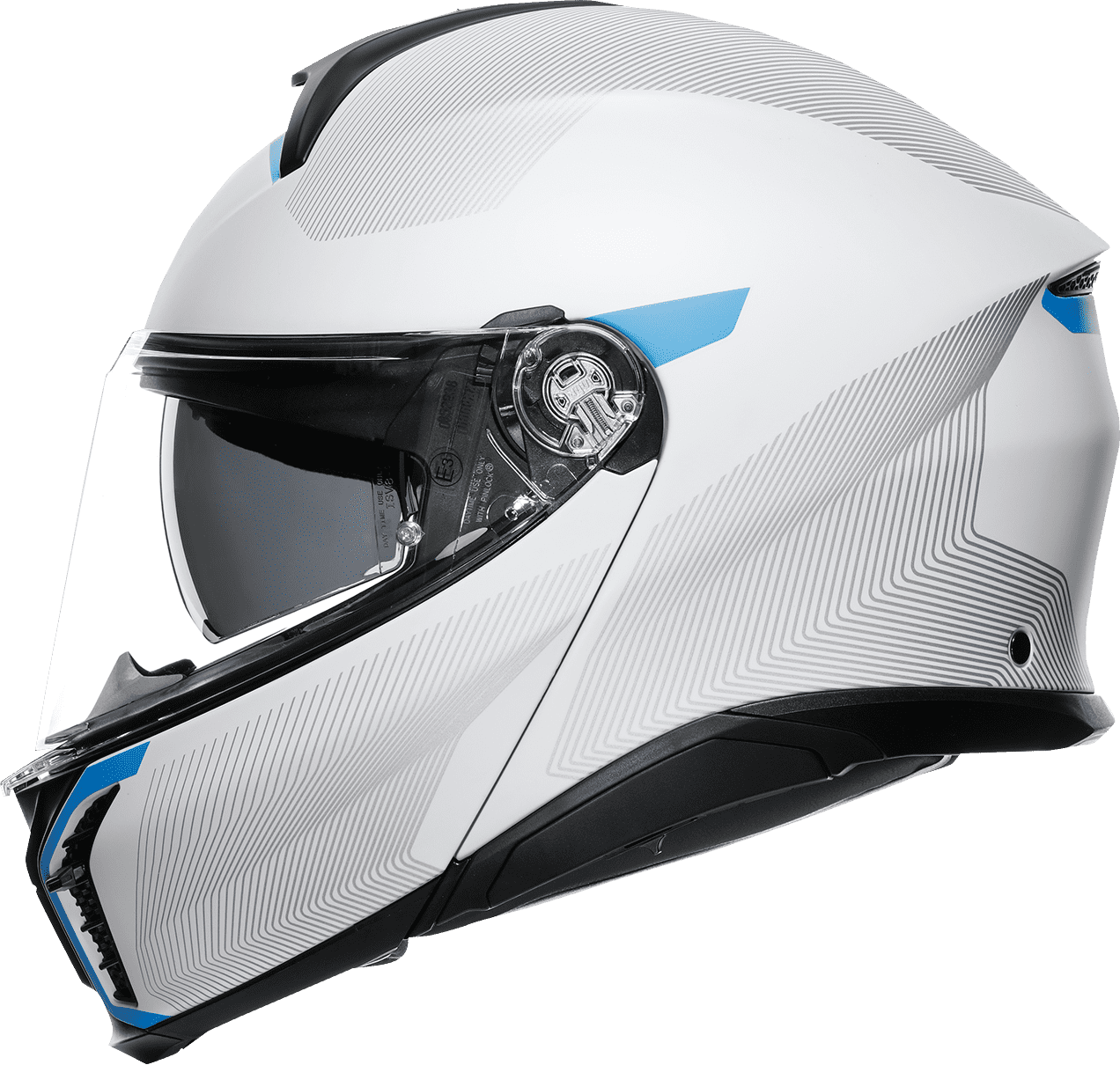 AGV-Tourmodular-Frequency-Helmet-White-left-side