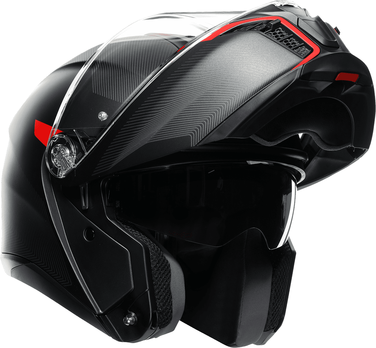 AGV-Tourmodular-Frequency-Helmet-Black-right-detail1