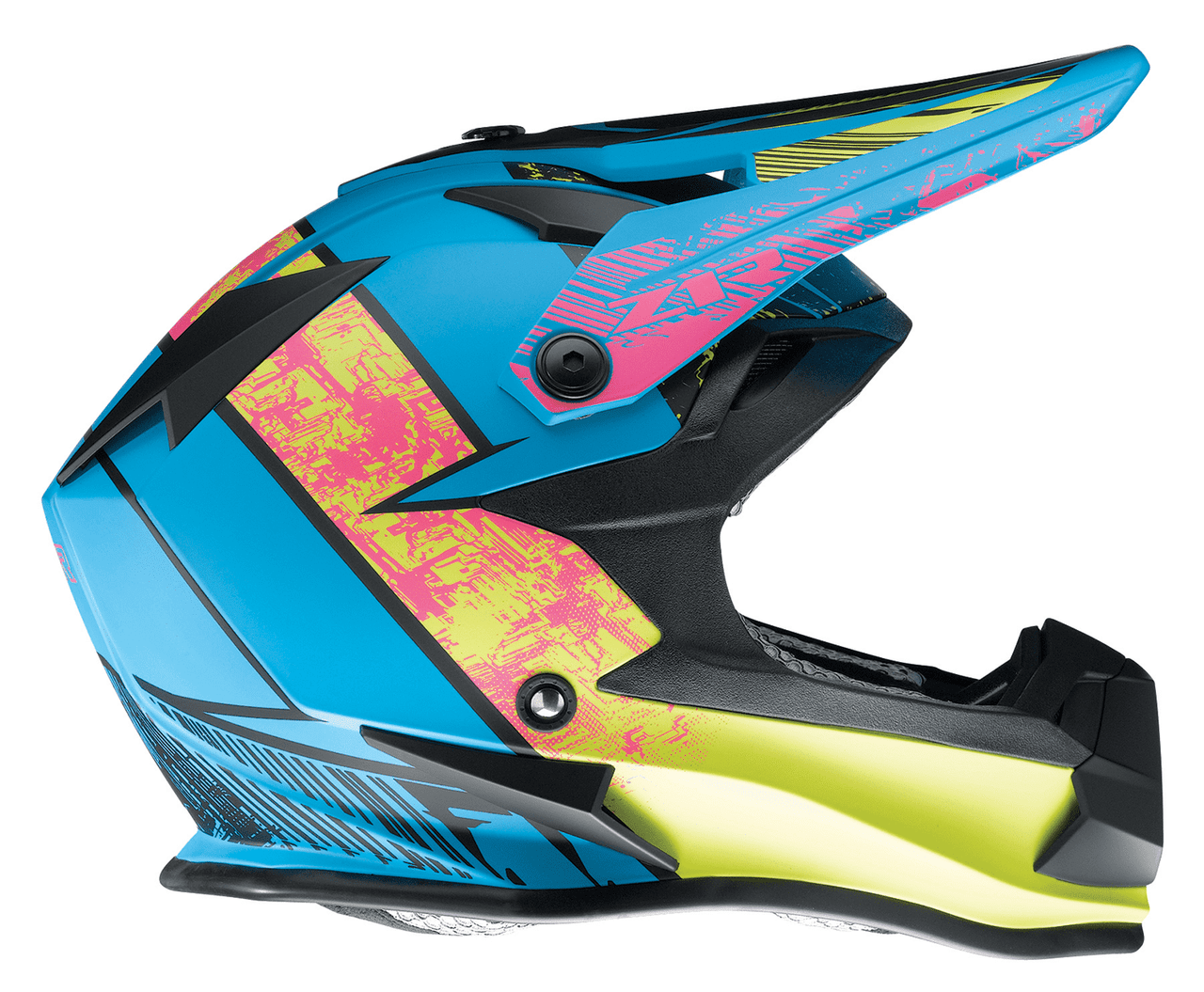 Z1R-Youth-F.I-Fractal-MIPS-Helmet-Hi-Viz-side