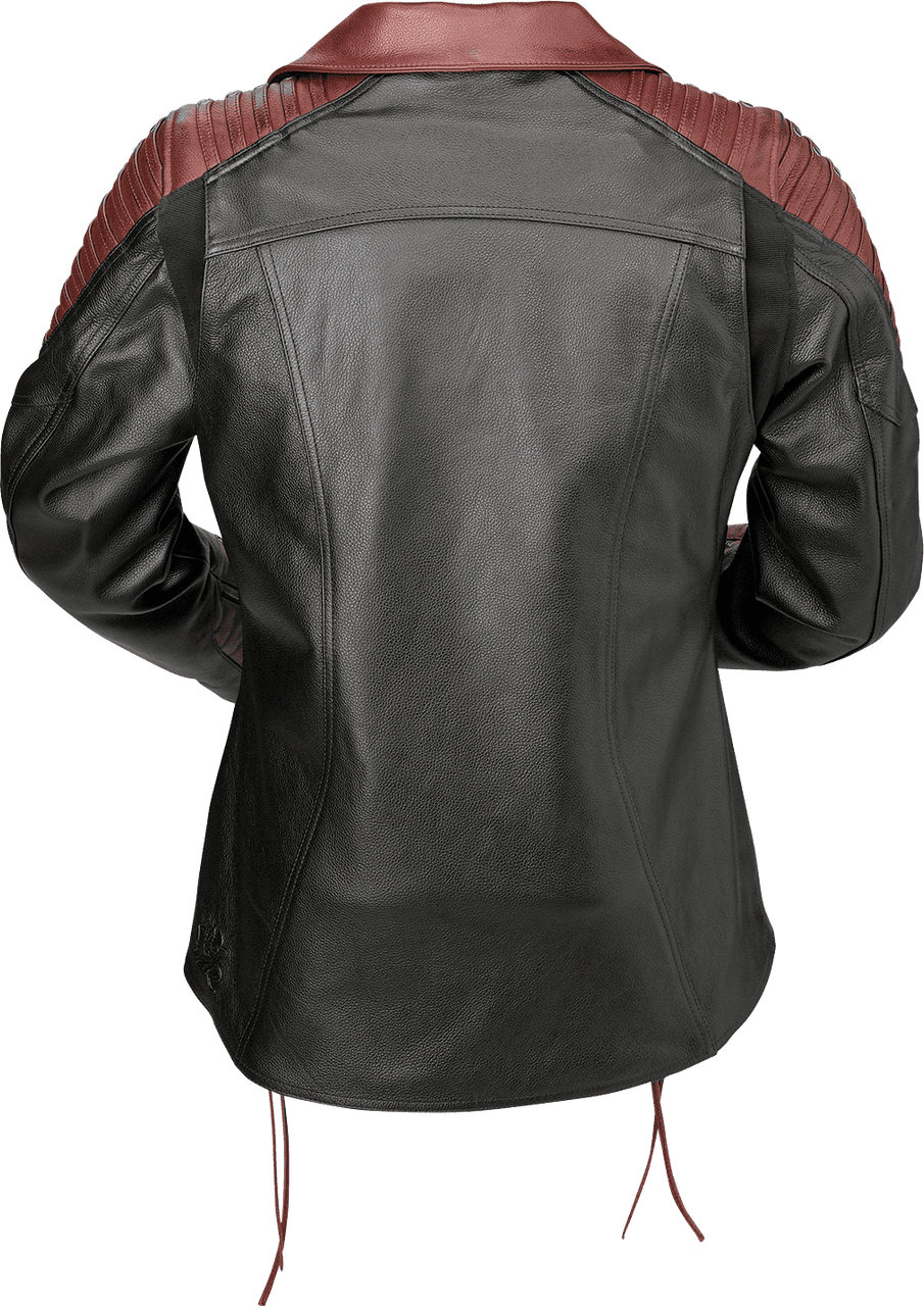 Z1R-Women's-Combiner-Motorcycle-Leather-Jacket-back