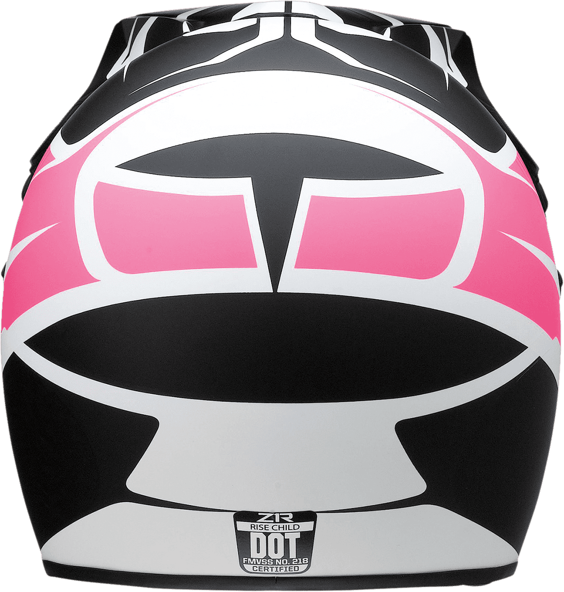 Z1R-Child-Rise-Flame-Helmet-Pink-back